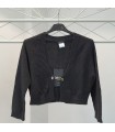 Giacchina nera catena oro talco