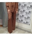 PANTALONE FANTASIA ARANCIONE BRONZO MEMJS
