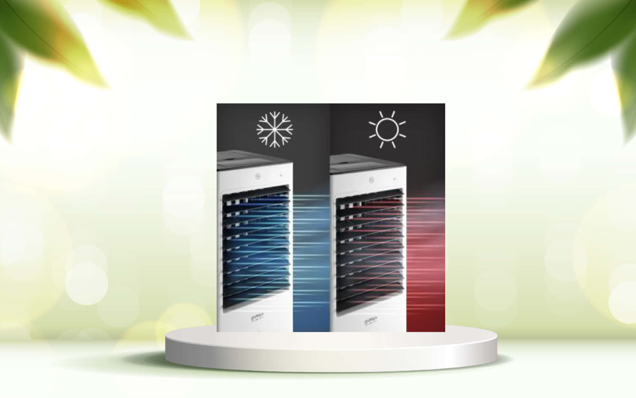 Prova il raffrescatore, scaldino e umidificatore 3-in-1 per comfort tutto l’anno